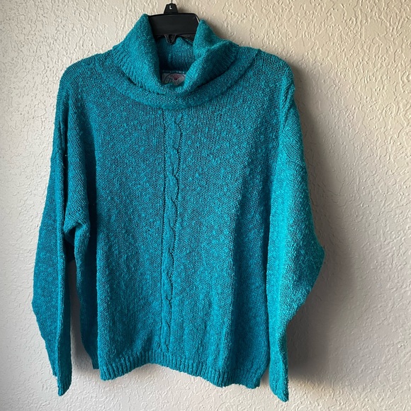 Vintage Cowl Neck Sweater - Picture 2 of 9